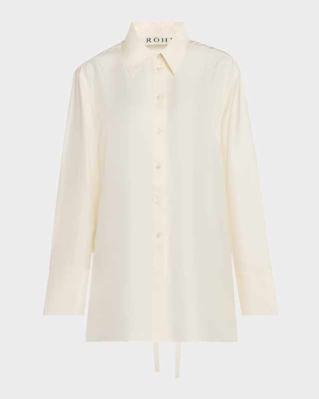 Deconstructed Silk Shirt